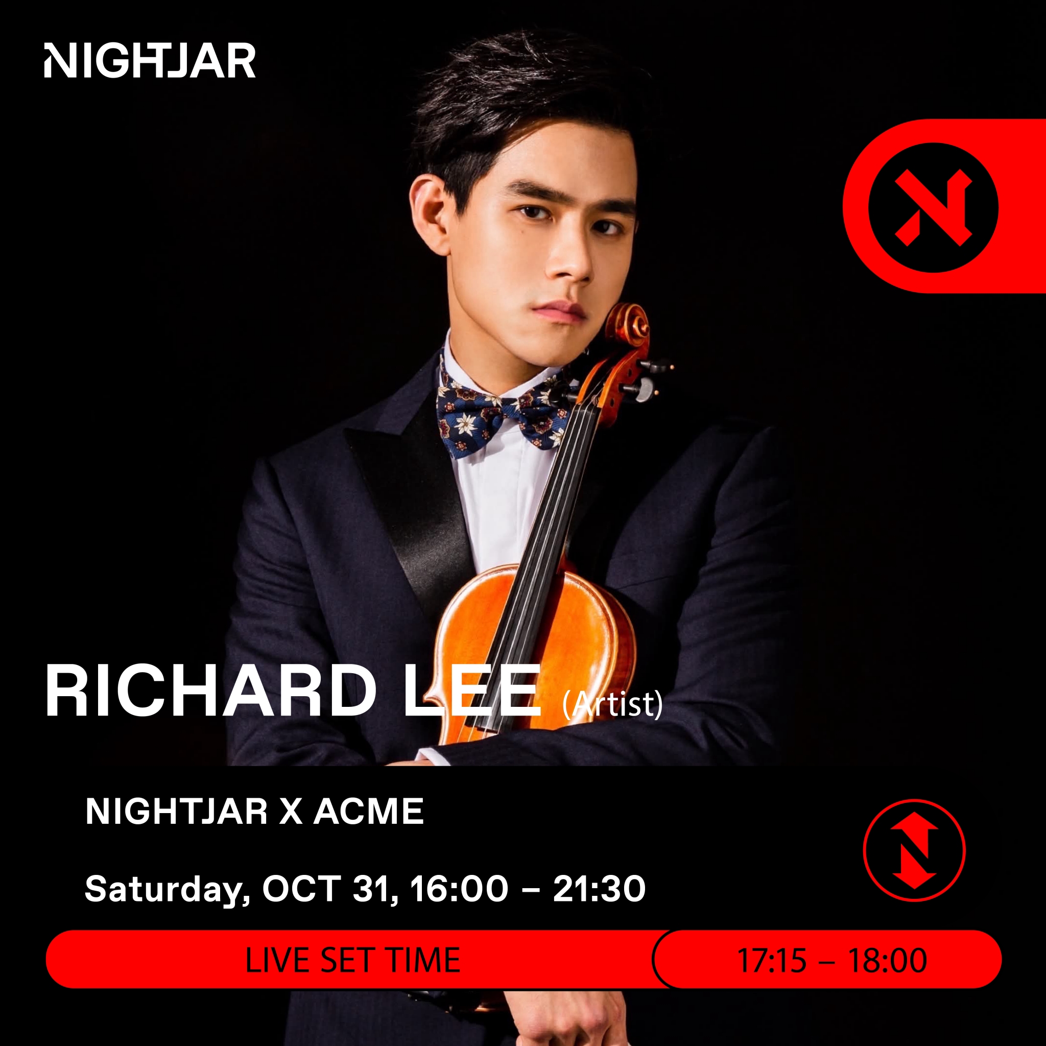 活動特別演出嘉賓- 李齊 Richard Lee - men's uno Taiwan